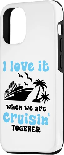 Vista 2 de iPhone 14 Me encanta cuando estamos cruzando juntos. Funda
