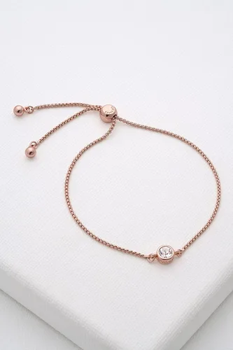 Vista 5 de Ted Baker London Plain Crystal Bundle, pendientes de cristal Sinaa, collar de cristal Sininaa, pulsera de cristal Sarsa (tono oro rosacristal)