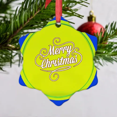 Vista 3 de Adornos de pelota de tenis para árboles de Navidad, adornos deportivos de Navidad personalizados 2022, adornos colgantes conmemorativos de Navidad