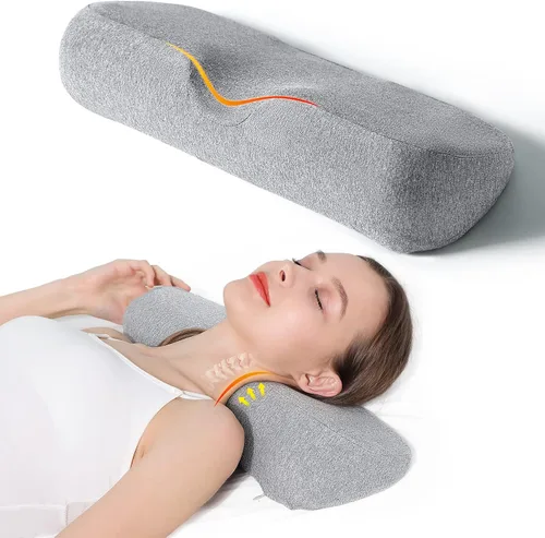 Vista 6 de Almohada de dispositivo de tracción cervical para aliviar el dolor de cuello y almohada cervical para dormir almohada cervical