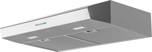 Vista 9 de Zephyr Campana extractora de inserción de 21 pulgadas, 400 CFM, potencia de 3 velocidades, ventilador Tornado, mini toldo de ventilación integrado