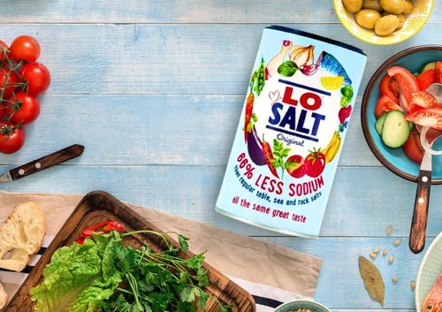 Vista 4 de Sal de sodio reducida Lo Salt (12.35 oz) - Paquete de 2