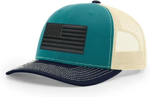 Vista 25 de Joe's USA Richardson 112 - Gorras de camionero con parche gráfico personalizado - Gorras estructuradas de cinco y seis paneles Richardson Premium