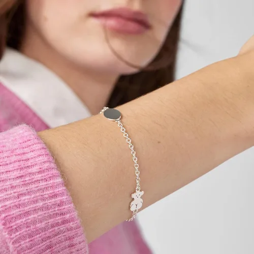 Vista 8 de TOUS Pulsera de oso en plata de ley., Plata de ley
