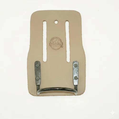 Vista 10 de Graintex Soporte de martillo para cinturón de herramientas, cuero de grano superior de alta calidad, lazo de martillo de acero, se adapta a
