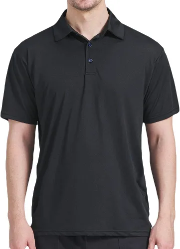 Vista 3 de Pack de polos para hombre, Dry Fit Performance de manga corta, polo de golf