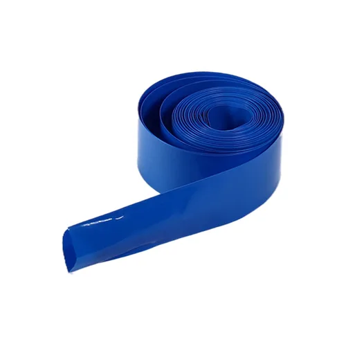 Vista 9 de Othmro Kit de tubos termorretráctiles de batería de 8.2 pies, tubo termorretráctil de PVC de aislamiento de ancho de 1.26 pulgadas, tubo de Azul