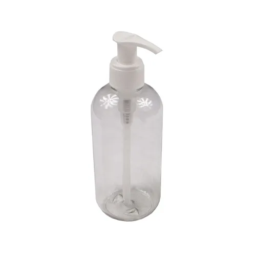 Vista 3 de Rapport Funda para botella de masaje individual con botella transparente de 8 onzas y bomba para lociones y aceites. - El accesorio esencial