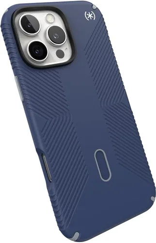 Vista 20 de Speck PRESIDIO2 PRO - Funda para iPhone 17, compatible con MagSafe, funda protectora delgada, color negro/gris pizarra/blanco