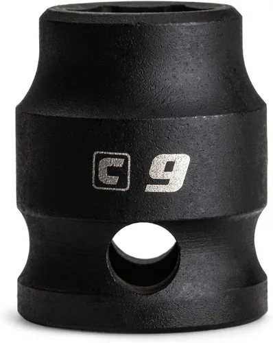 Vista 22 de Capri Tools - Llave de vaso de impacto corto de 8 mm, 3/8 pulgadas de transmisión, 6 puntos, métrica