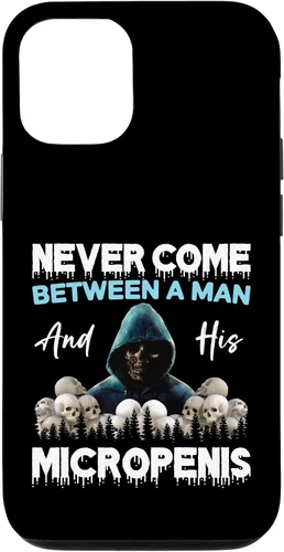 Vista 26 de Funda divertida para iPhone 16 Man and Micropenis Cringe Weird Stupid Meme