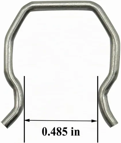 Vista 2 de 8 clips de inyector de combustible para 2003-2010 6.0L Powerstroke Diesel