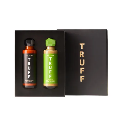 Vista 13 de TRUFF Paquete de iniciación, incluye salsa picante de trufa negra (6 onzas), aceite de trufa negra (5.6 onzas) y sal marina de trufa negra