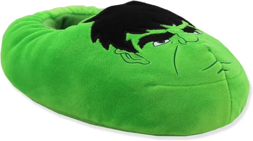 Vista 6 de Marvel Avengers Mooshy - Pantuflas de felpa para hombre