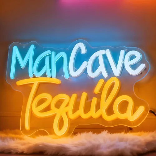 Vista 13 de Letrero de neón LED con texto en inglés "You Belong Here", luz de neón decorativa regulable alimentada por USB, para el hogar, sala de estar