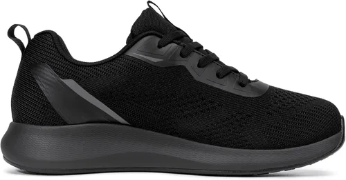 Vista 5 de LARNMERN Zapatos de trabajo para hombres antideslizantes para cocinero, zapatos de cocina, impermeables, antideslizantes, zapatos trabajo