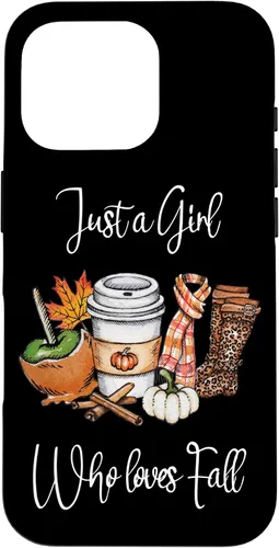 Vista 20 de iPhone 12 Pro Max Just A Girl Who Loves Fall Pumpkin Spice Boot Estuche de regalo de girasol