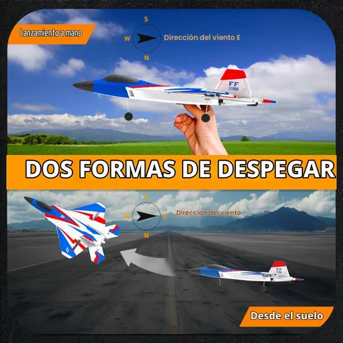 Vista 7 de 4-CH RTF F22 Raptor RC Avión, apto para principiantes y profesionales