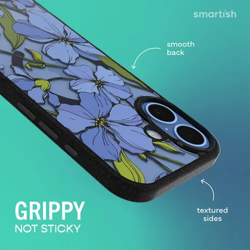 Vista 6 de Smartish® - Funda MagSafe transparente para iPhone 17, Gripmunk, funda delgada magnética [ligera + protectora], cubierta de agarre delgada