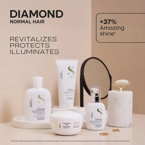 Vista 8 de ALFAPARF MILANO Semi di Lino Diamond All-In-One Multi-Beneficio Leave In