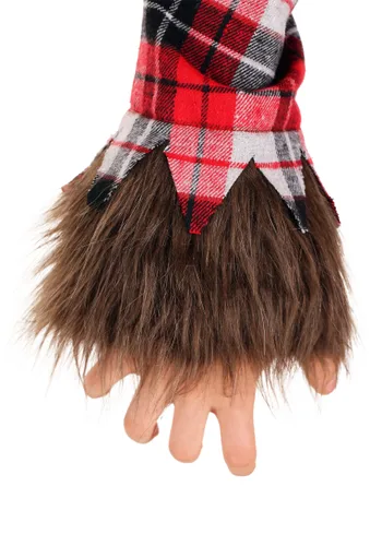 Vista 4 de Disfraz de hombre lobo feroz para niños Multicolor