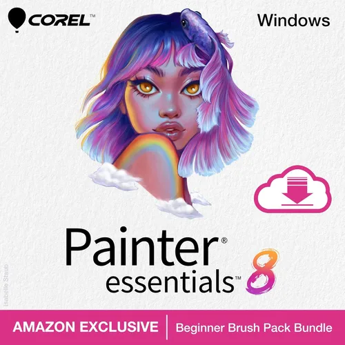 Vista 10 de Corel Painter 2023 Software de pintura profesional para arte digital, ilustración, arte fotográfico y arte fino [Descarga de Mac]