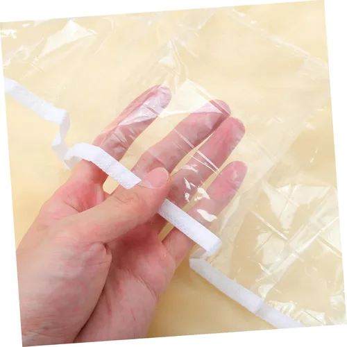 Vista 4 de UPKOCH Organizador de bolsa de almacenamiento colgante para puerta, organizador de bolsillo de pared beige para ropa interior, calcetines, joyas