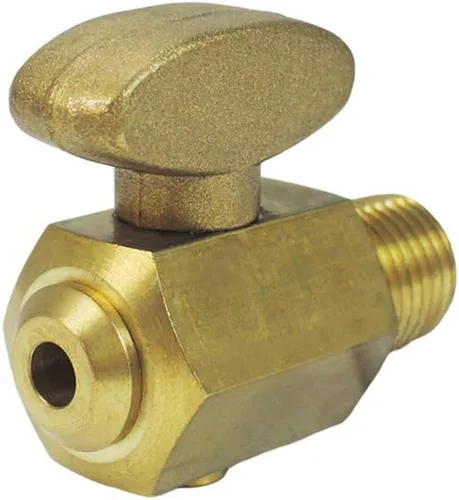 Vista 2 de Nigo Industrial Co. - Tapón de desagüe de tanque de aire con freno de aire (1/4" NPT macho)