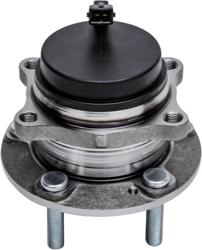 Vista 3 de Detroit Axle - Kit de nudillos traseros izquierdo FWD para Hyundai Santa Fe 2007-2009 Veracruz 2007-2012, reemplazo del conjunto de cojinete