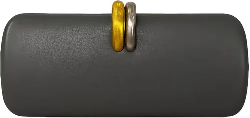 Vista 18 de Bolso de mano de piel sintética desmontable con cadena cruzada, bolso de noche, bolso de mano para mujer, formal, boda, fiesta, baile de graduación