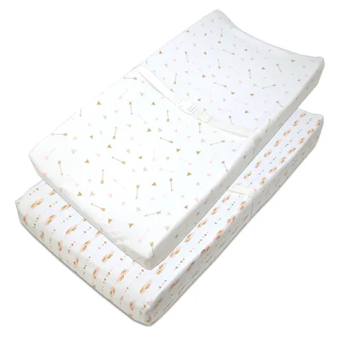 Vista 20 de American Baby Company - Sábana bajera de algodón 100% natural para colchón de cuna o cambiador