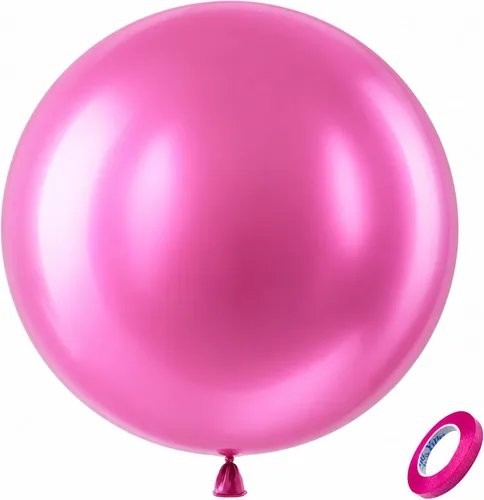Vista 107 de Bezente - Globos redondos de látex cromado metálico plateado para helio, paquete de 100 unidades de 12 pulgadas Globos plateados para decoraciones