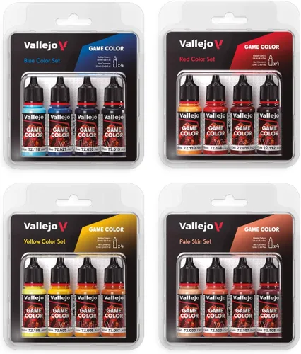 Vista 5 de Vallejo - Set de pintura para cuero Juego de color Contiene 4 botellas de 18 ml (0.60 fl.oz.)