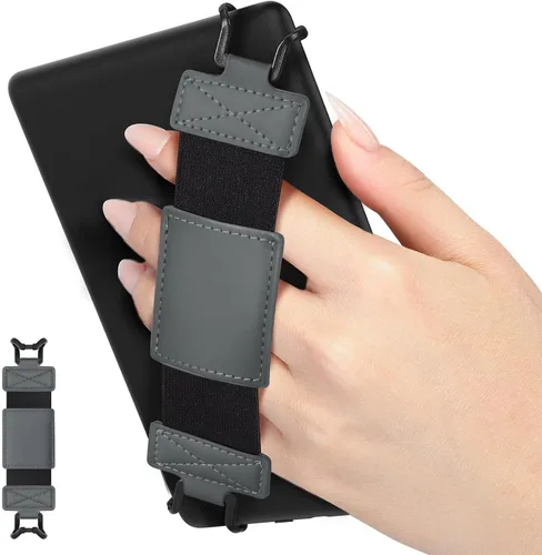 Vista 27 de MoKo Correa de mano suave para Kindle eReaders Fire Tablet de 6-8" Kindle/Kobo/Voyaga/Lenovo/Sony Kindle E-Book Tablet, Correa de mano versátil