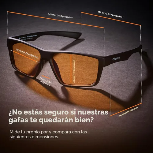 Vista 3 de Horus X • Blue Light Glasses Men Women Blue Light Blocking Glasses for Screen Anti-Fatigue Eye Migraine