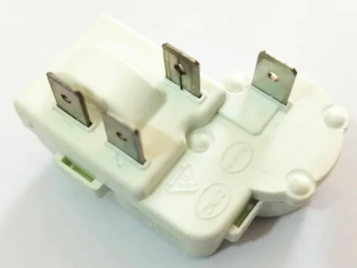 Vista 2 de Relé de arranque PTC del compresor del protector de carga del refrigerador de 4 pines Se adapta al congelador Haier Siemens Hotpoint ZHB65-120P15