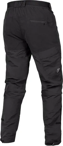 Vista 2 de Endura Hummvee - Pantalón de ciclismo con cremallera para hombre