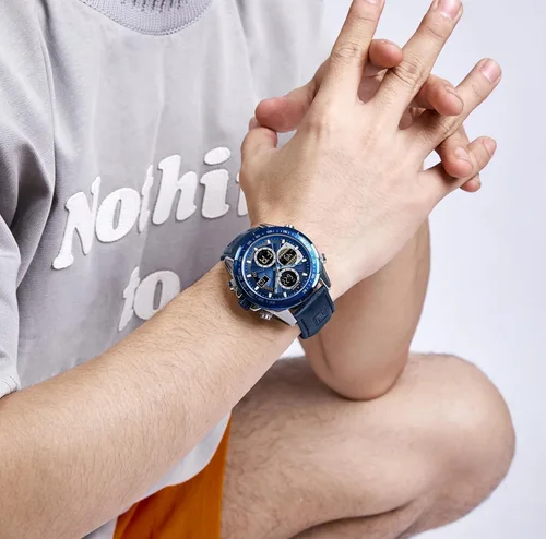 Vista 3 de AIMES Watch for Men Sport Military Waterproof Chronograph Mens Watches Analog Quartz Big Face Classic Stylish Fashion Casual Designer Business Work