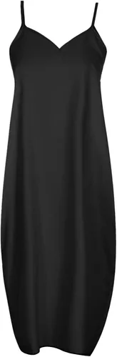 Vista 3 de JOANKDMI Vestido de verano para mujer, con tirantes delgados, holgado, sin mangas, estampado de moda, con bolsillos