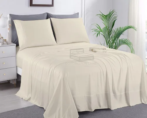 Vista 29 de Cottington Lane Juego de sábanas de 4 piezas tamaño individual, ropa de cama de microfibra ultra suave con bolsillo profundo de 16 pulgadas