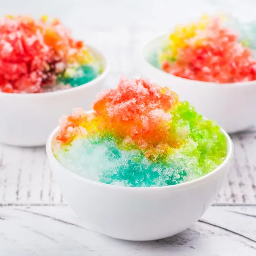 Vista 4 de Nostalgia Máquina de Hielo Raspado, Aqua