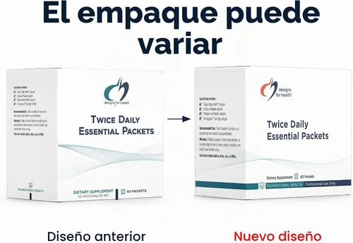 Vista 5 de Designs for Health Paquetes multivitamínicos esenciales dos veces al día
