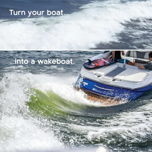 Vista 3 de MISSION Boat Gear Delta Wake Surf Shaper Solución