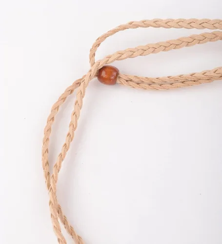 Vista 6 de Jumwrit Diadema de plumas bohemias, tocado gitano indio, diadema ajustable con borla, accesorios hippie para mujeres y niñas