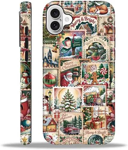 Vista 149 de Funda para iPhone 13 iPhone 14, a prueba de golpes, funda protectora híbrida de 2 capas, doble protección contra caídas, antiarañazos, diseño