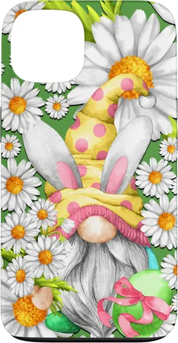 Vista 7 de Funny Easter Gnome Graphic for Women Teachers and Daisy Mom Case for iPhone 17