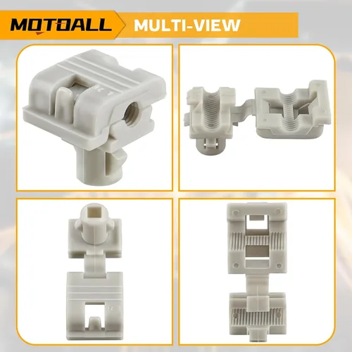 Vista 5 de MOTOALL Clips de pestillo de barra de bloqueo de puerta y puerta para Ford F150 F250 F350 Super Duty SL Paquete de 4