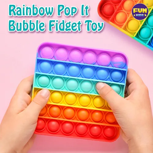 Vista 7 de Caja de juguetes para niñas y niños, FunKidz paquete misterioso de juguetes sensoriales para la ansiedad para niños, regalos para fiestas, premios
