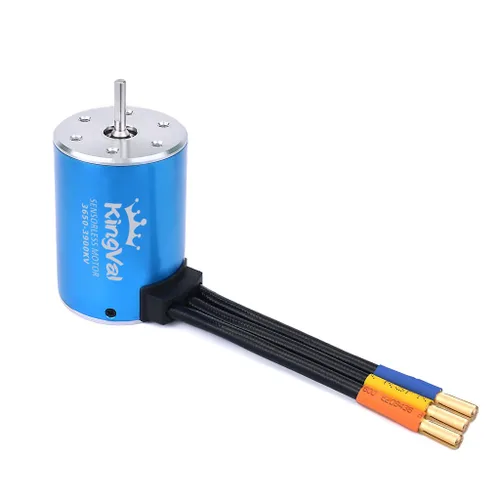 Vista 9 de KingVal Reemplazo 3650 3100KV sin sensores sin escobillas motor eje 0.125 in compatible con 1/10 RC coche