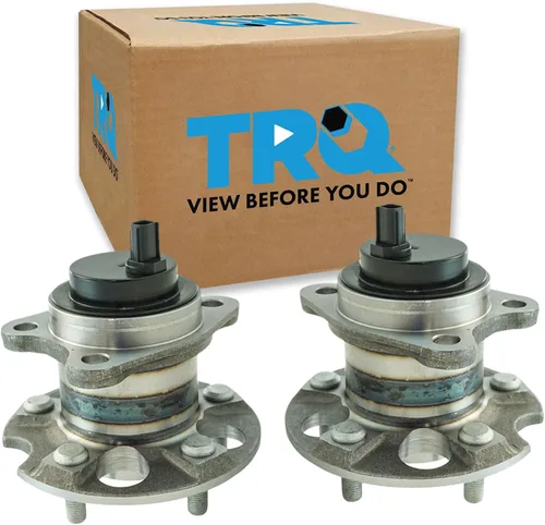 Vista 141 de Conjunto de rodamiento de rueda delantera de 2 piezas y buje TRQ Compatible con Pontiac Solstice 2006-2009 Saturn Sky 2007-2010